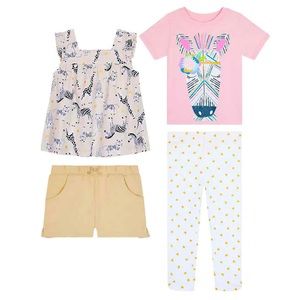 Koala Kids 4-piece Set,, Khaki,